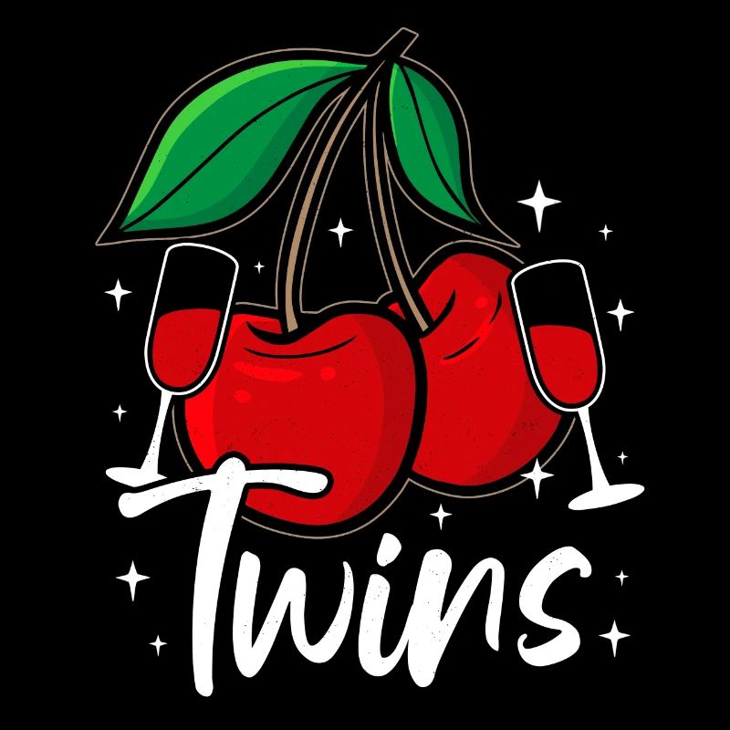 Sour cherries twin siblings design