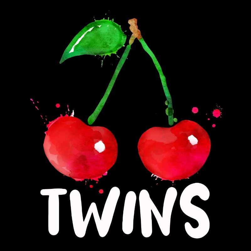 Sour cherries twin siblings design