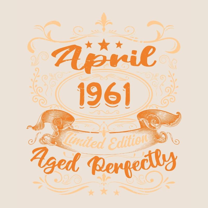Geburtstag Vintage Geschenkidee April 1961