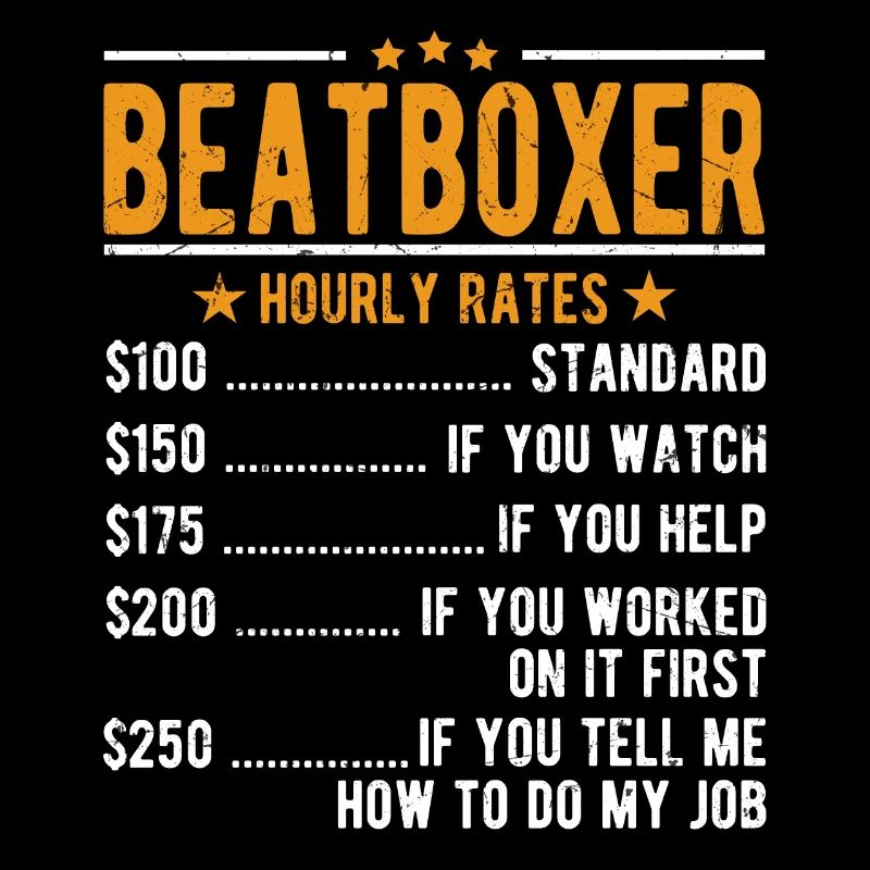 Salaire horaire de beat-boxer