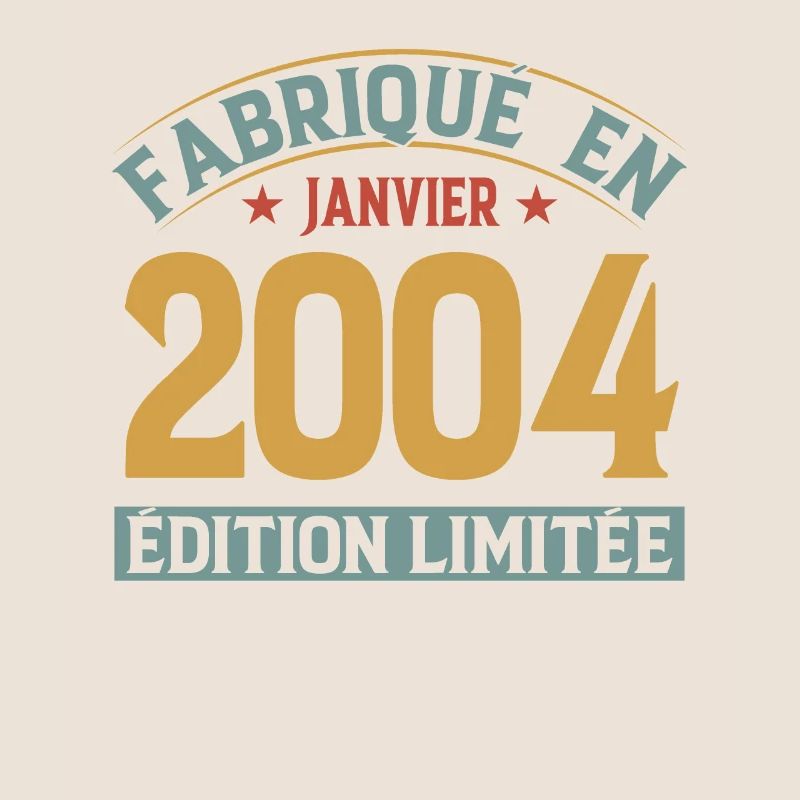 Fabriqué En Janvier 2004 Édition Limitée