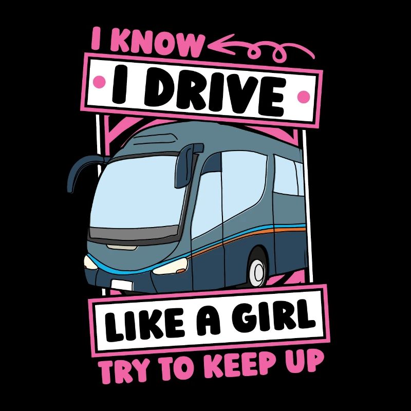 Chauffeur de bus filles