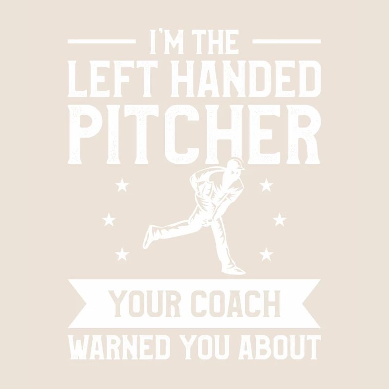 Ich bin der linkshändige Pitcher, den dein Trainer dich gewarnt hat