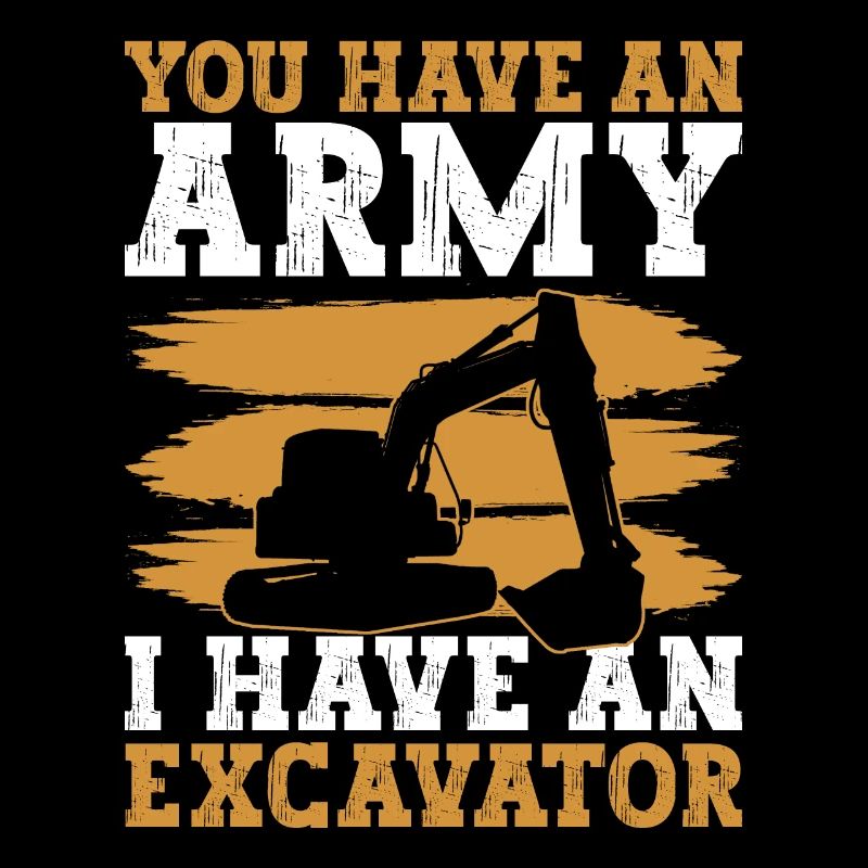 Bagger Schwermaschinenführer Baggerbaggerfahrer