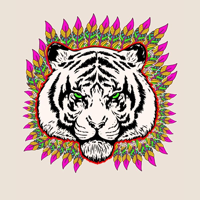 tigre plume 1
