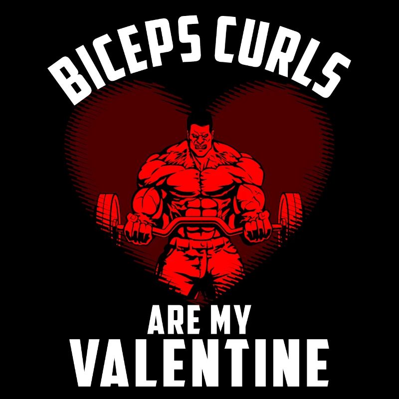 Les boucles de biceps sont ma Saint-Valentin