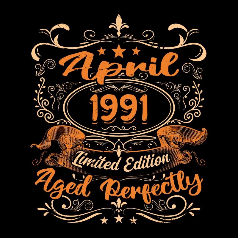 Geburtstag Vintage Geschenkidee April 1991