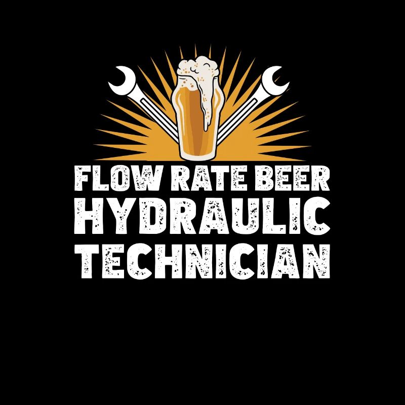 Lustiges Bier mit hydraulischem