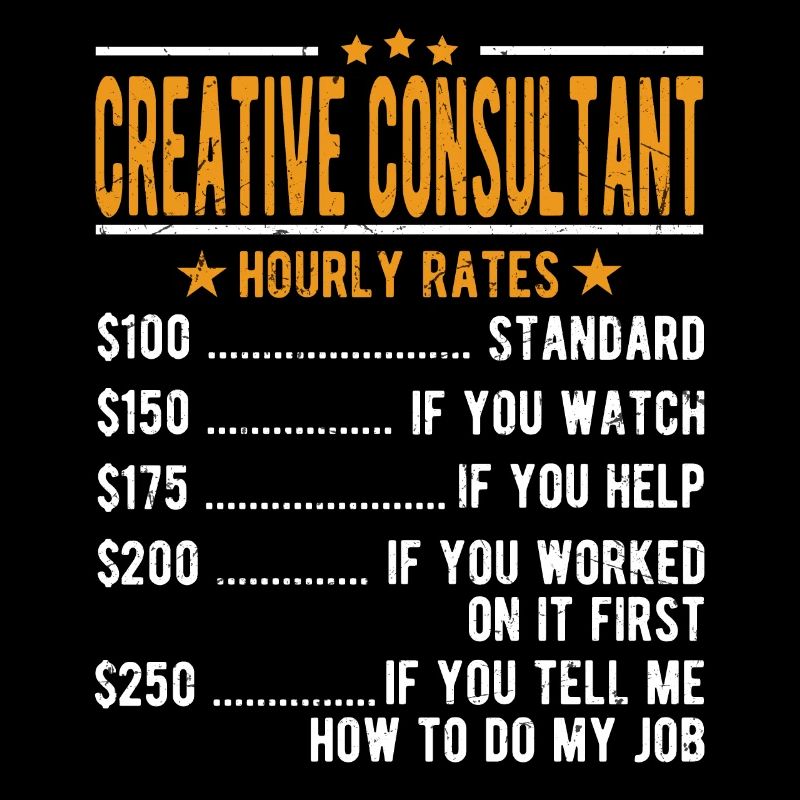 Consultant créatif Salaire horaire