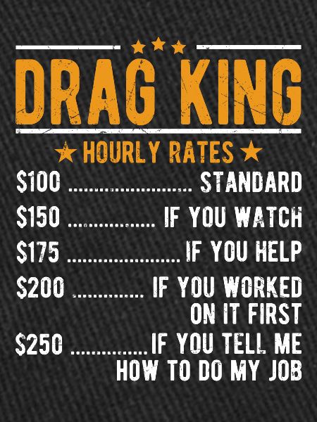 Draw King Hourly Wage