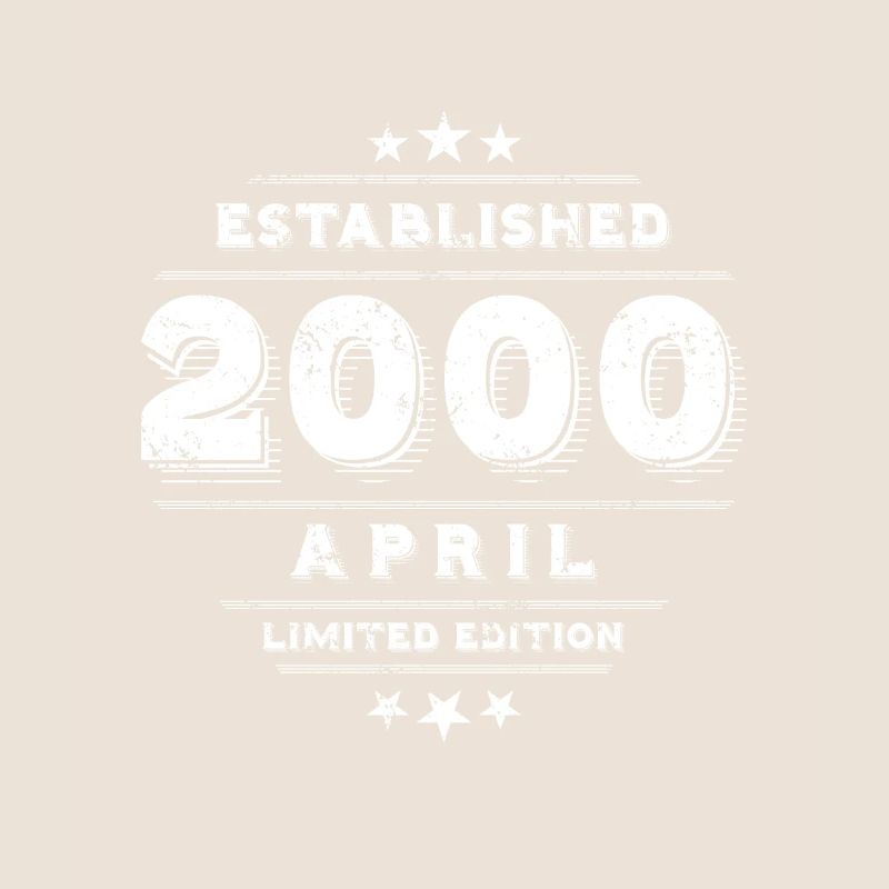 Geburtstag im April 2000 - April