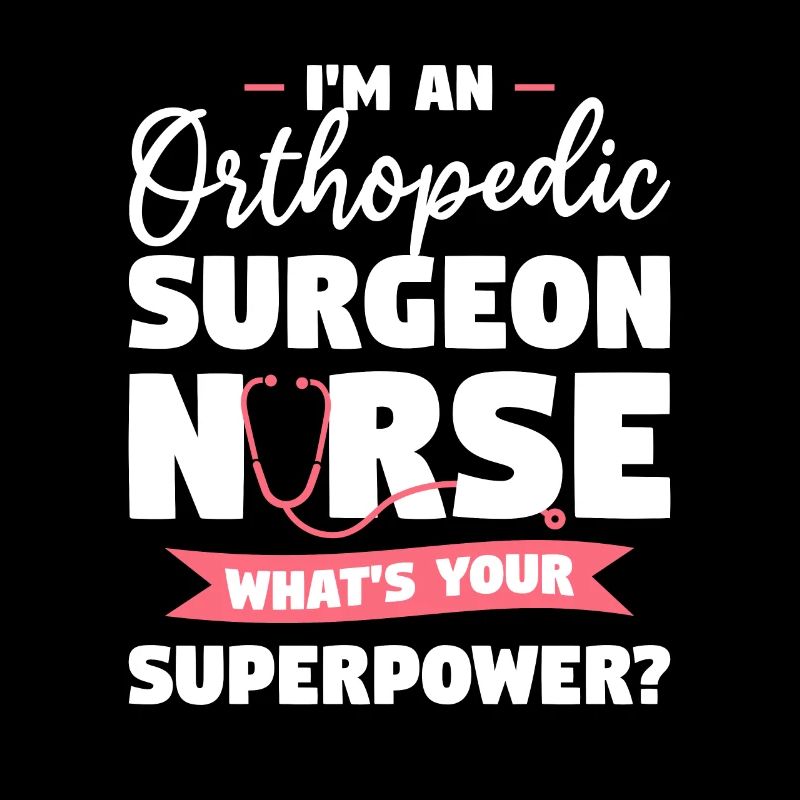 Ich bin eine orthopädische Chirurgin Krankenschwester Was ist Ihre