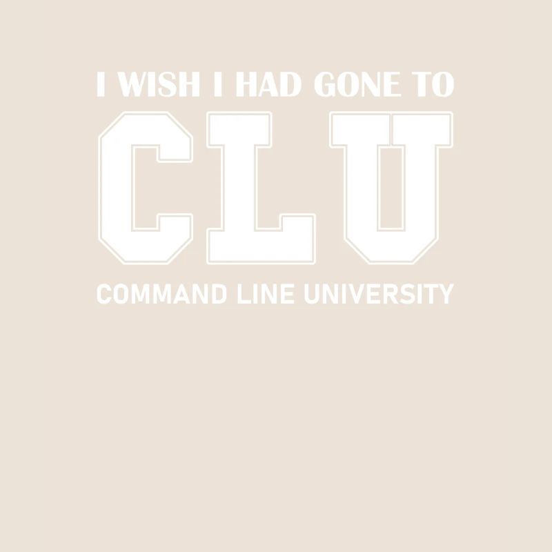 Command Line University Funny For Linux Admins and