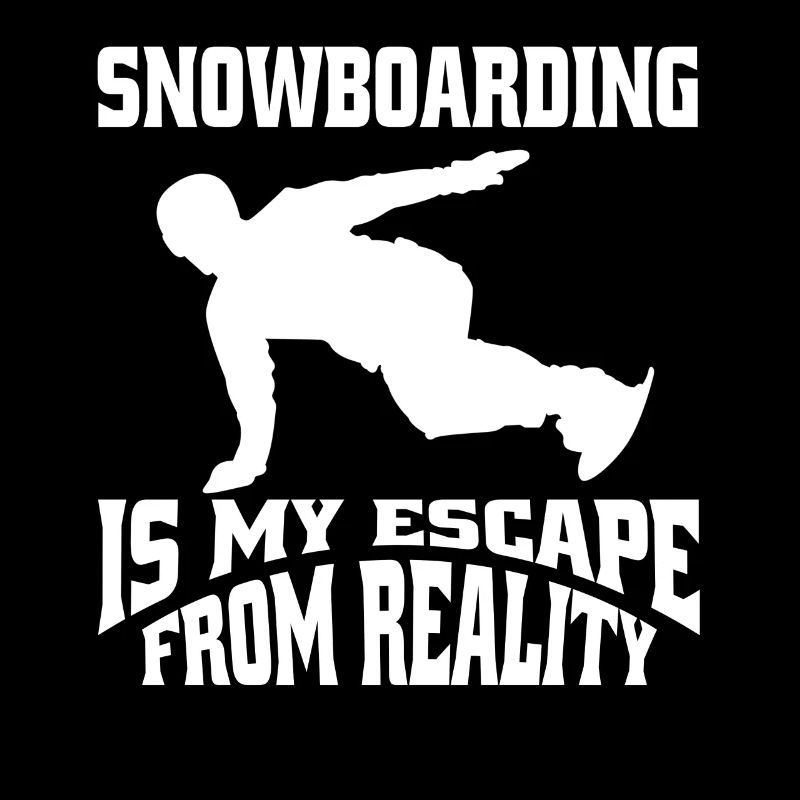 Snowboardfahrer Snowboard Geschenk Snowboardsport