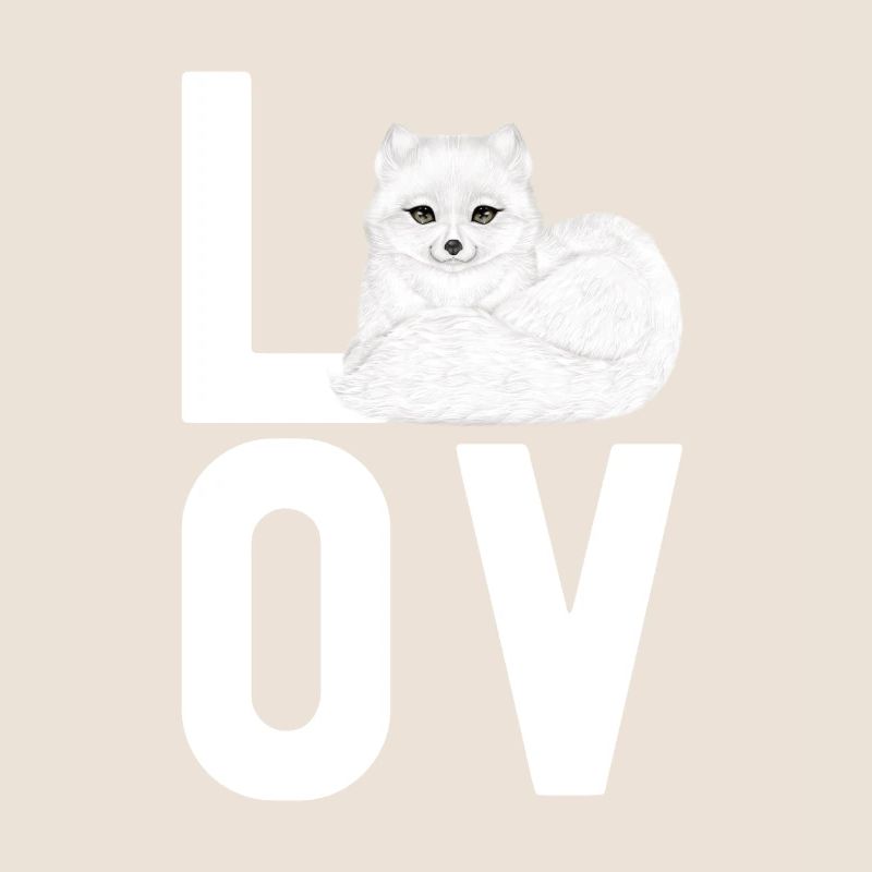 Artic fox lovers from Arctic fox