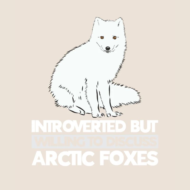 Artic fox lovers from Arctic fox