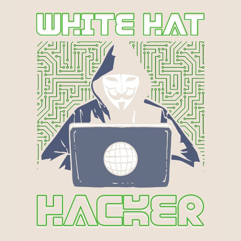 White Hat Hacker Hacking Programming Dark Net