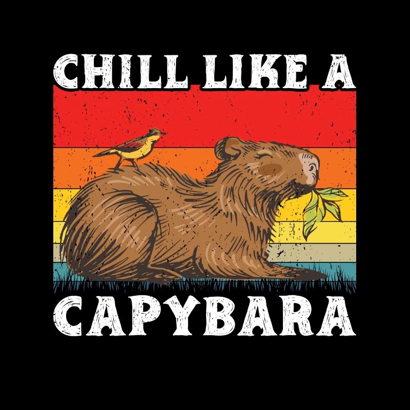 Capybara Tier Nagetier Capibara