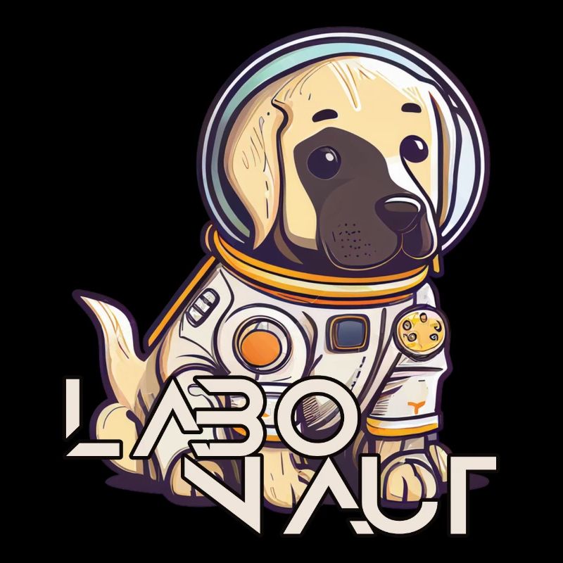 LabbiNaut Labrador Astronaut Dog daddy