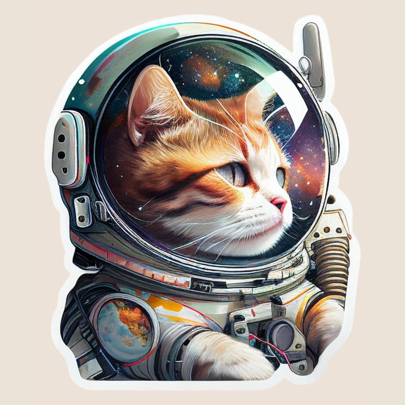 Chat dans l’espace, drôles de chats, Spacekitty !