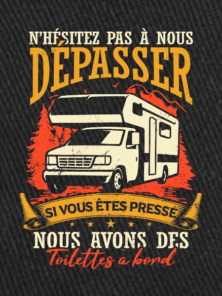 Drôle Camping-Car Humour