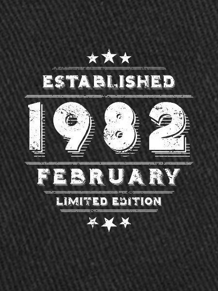 Anniversaire en février 1982 - février