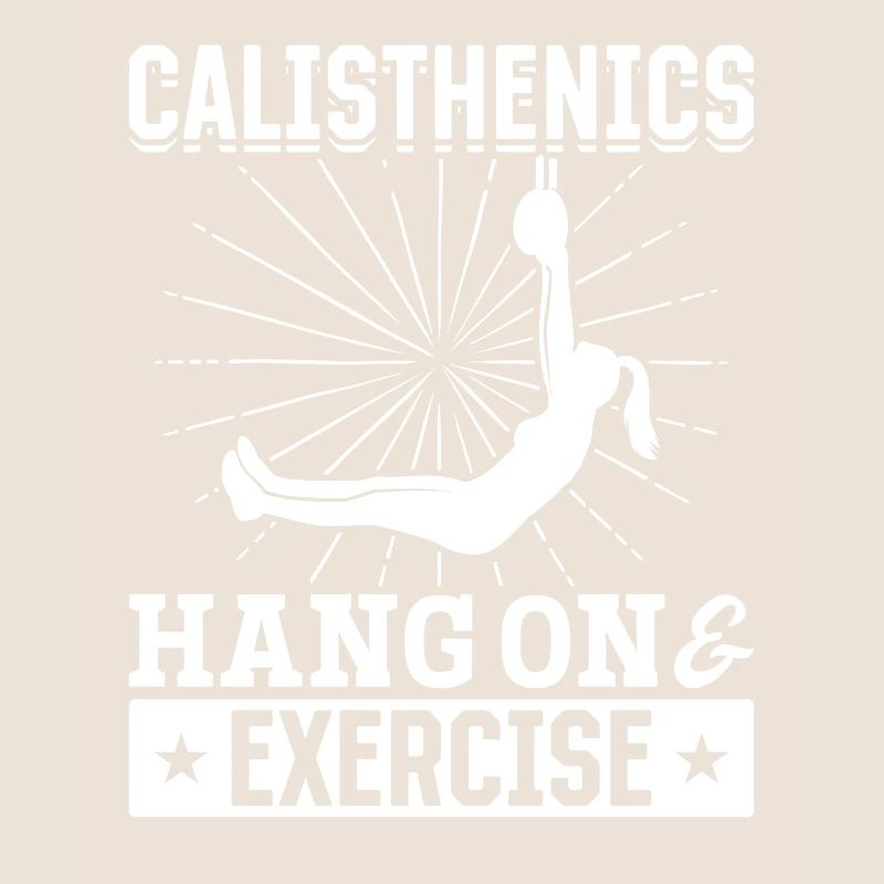 Calisthenics Hang On Exercise Pull-Up Training