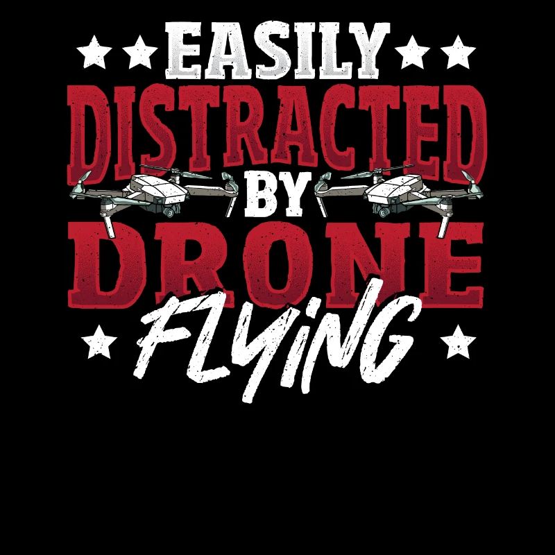 Facilement distrait par un pilote de drone volant