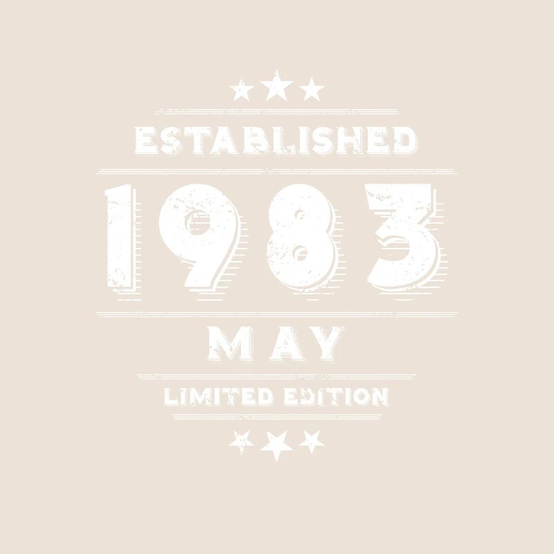 Geburtstag im Mai 1983 - May
