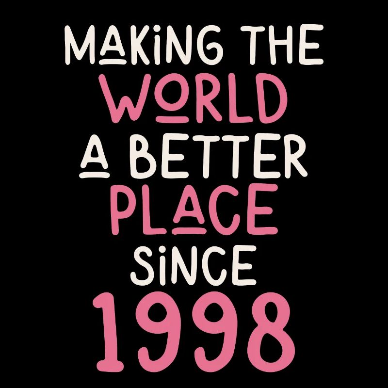 Making the World a better place since 1998