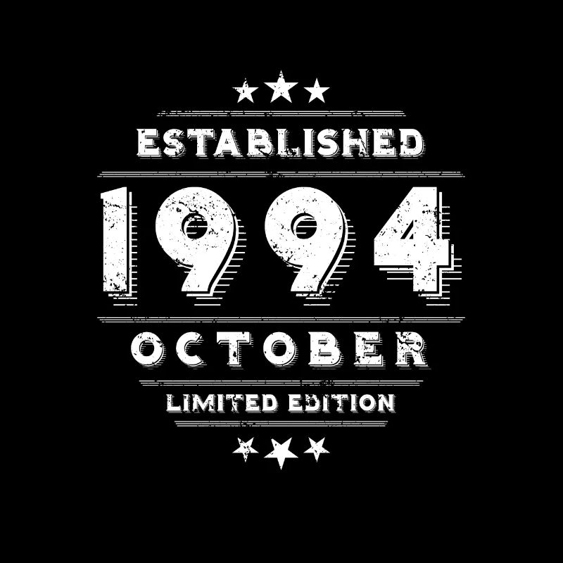 Anniversaire en octobre 1994 - octobre