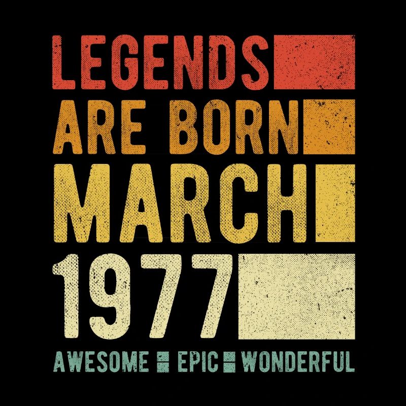 Anniversaire Mars 1977