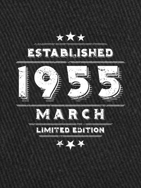 Anniversaire en mars 1955 - mars