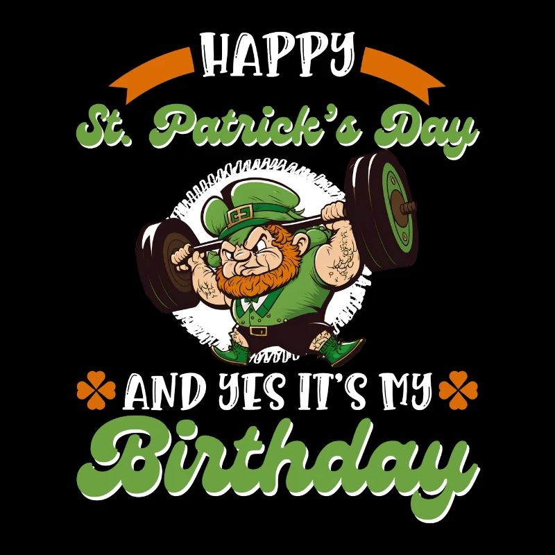 Anniversaire le jour de la Saint-Patrick