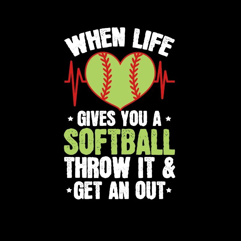 Softball Player Baseball Sport Pitcher Gift