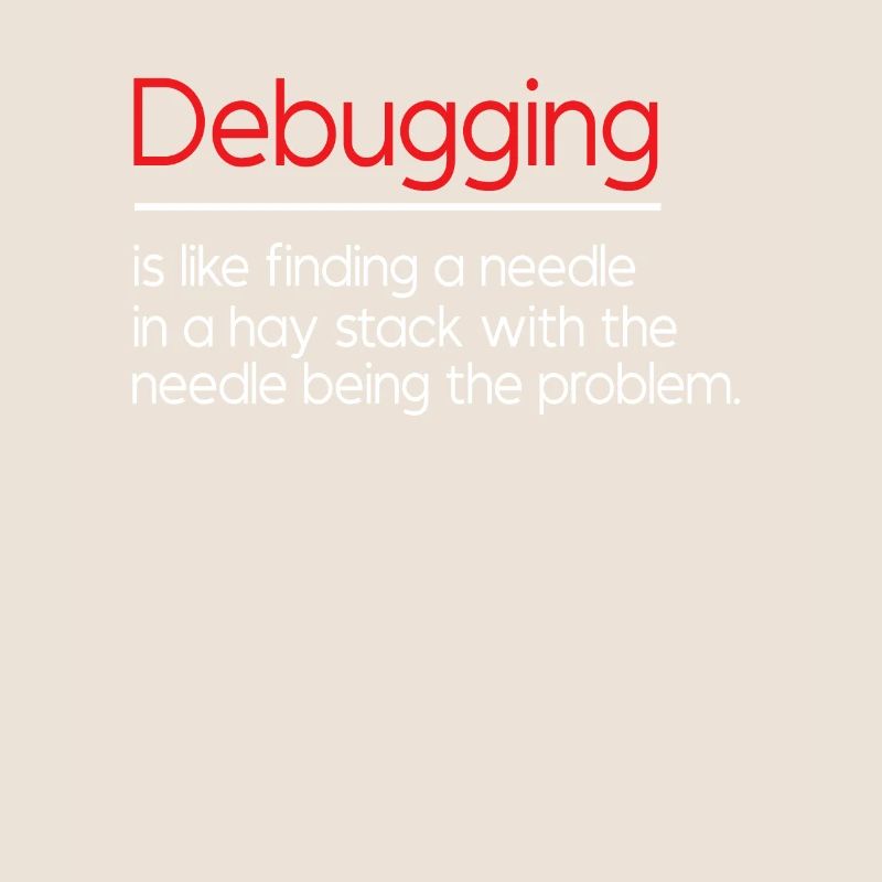 Lustiges Debugging-design