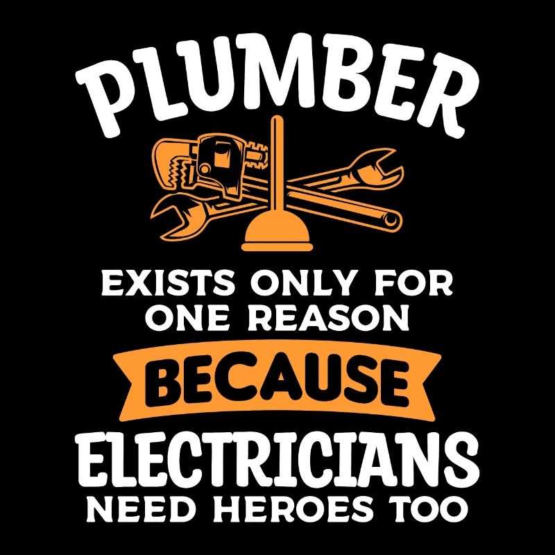Plumber Exists Only For One Reason Because