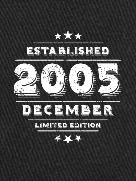 Anniversaire en décembre 2005 - décembre
