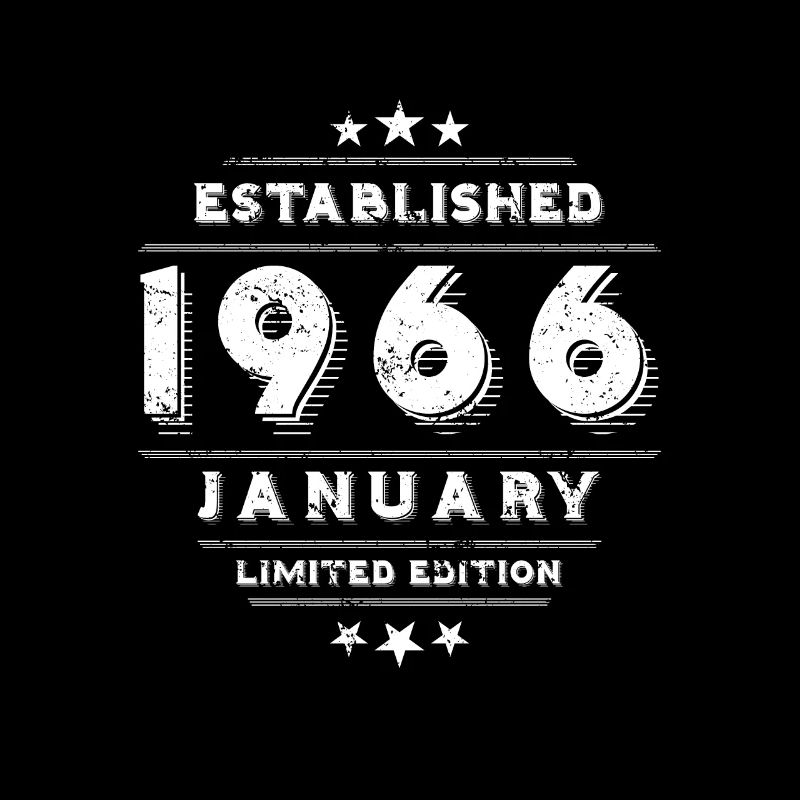 Anniversaire en janvier 1966 - janvier