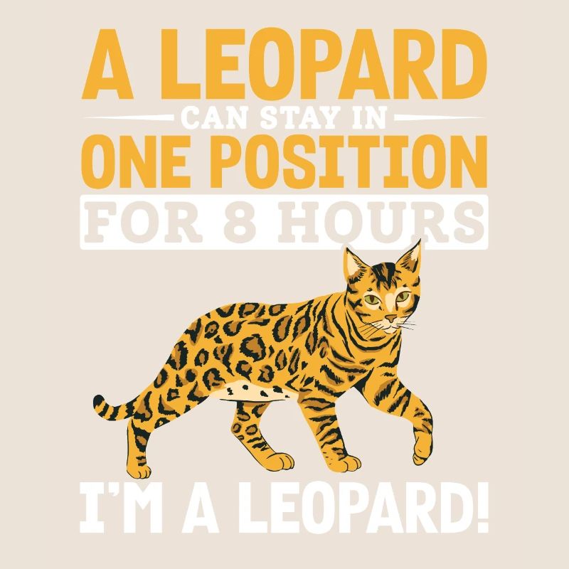 Bengal Katzenrasse Leopard Samtpfote Geschenk