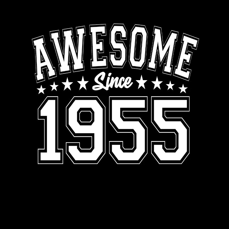 Awesome Since 1955 Geburtstag 1955 Vintage 1955