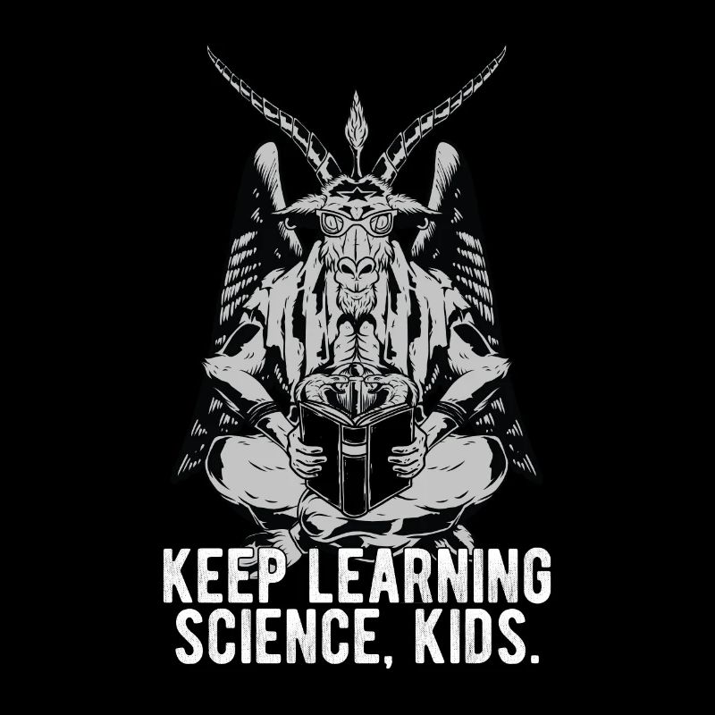 Baphomet Keep learning science Mème