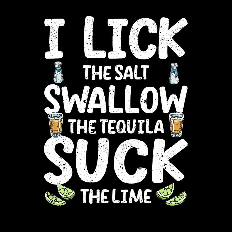 Je lèche sel avaler tequila sucer citron vert