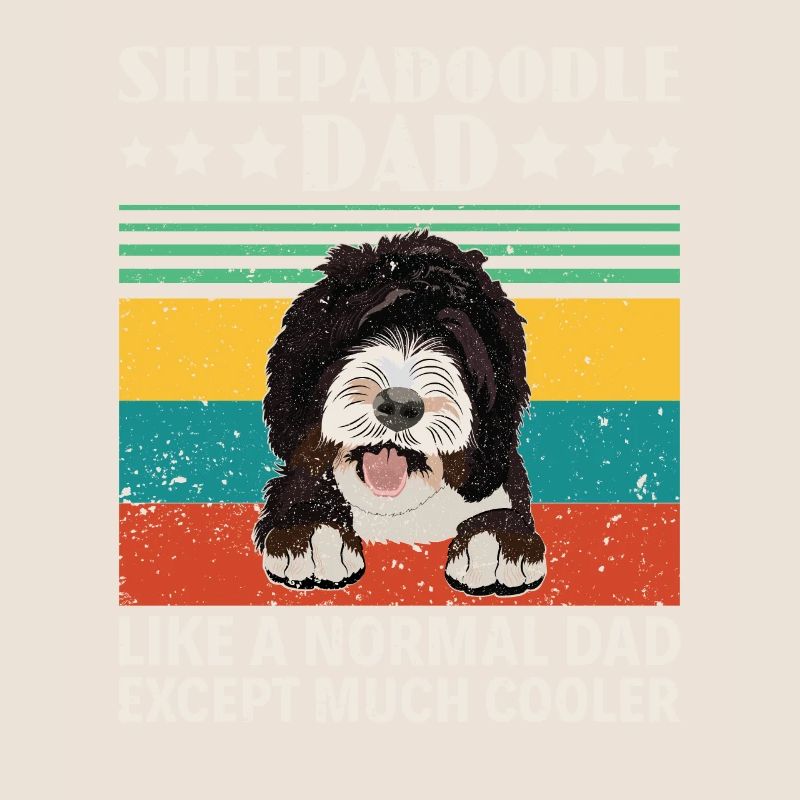 Sheepadoodle Doodle Hund