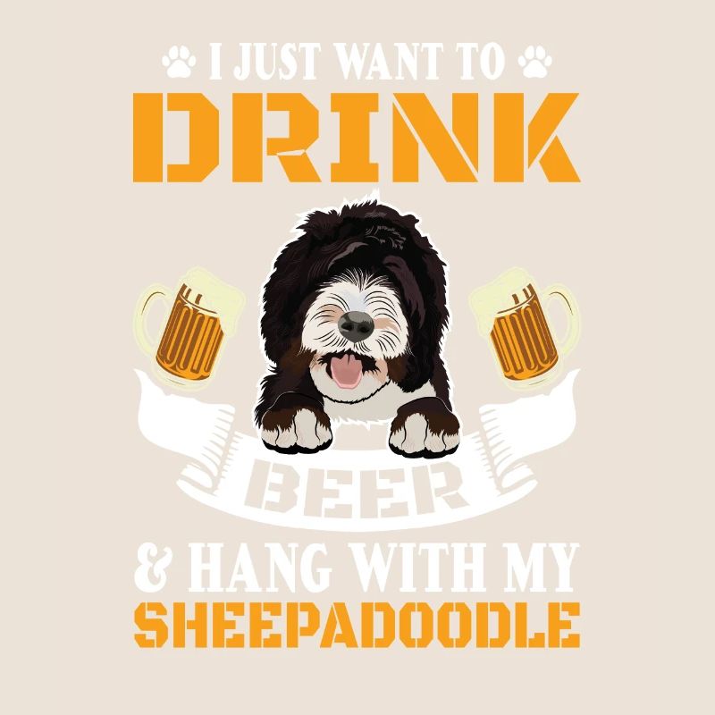 Sheepadoodle Doodle Hund
