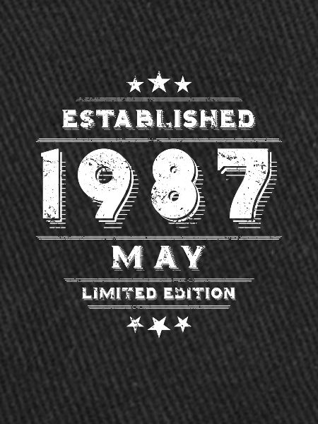 Anniversaire en mai 1987 - mai