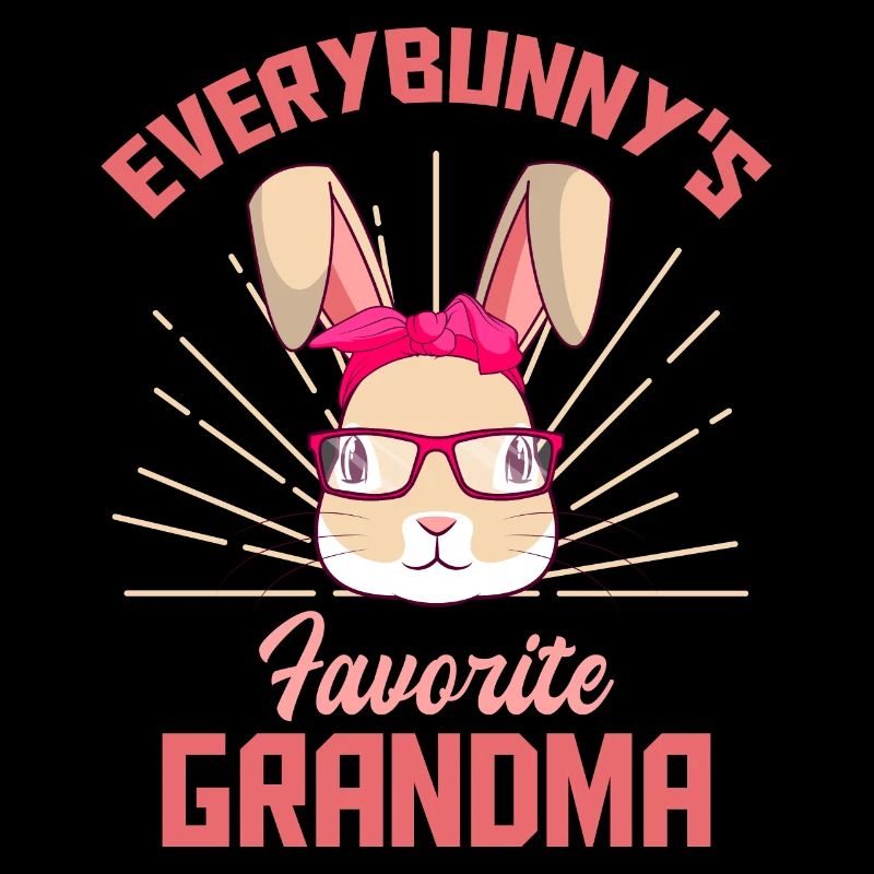 Grand-mère préférée de Everybunny Grand-mère Grand-mère Pâques