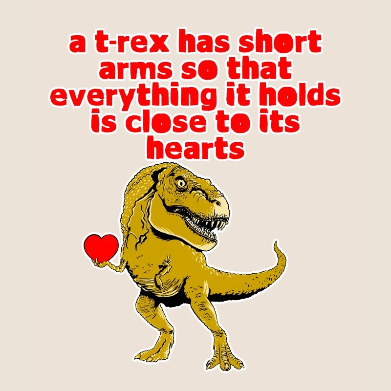 A TRex Has Short Arms Everything Is Close 4