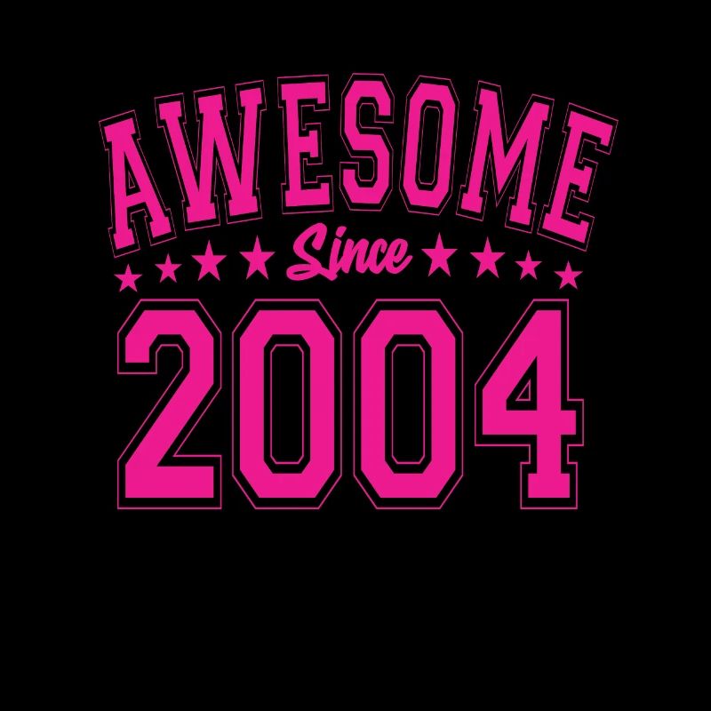 Awesome Since 2004 Geburtstag 2004 Vintage 2004
