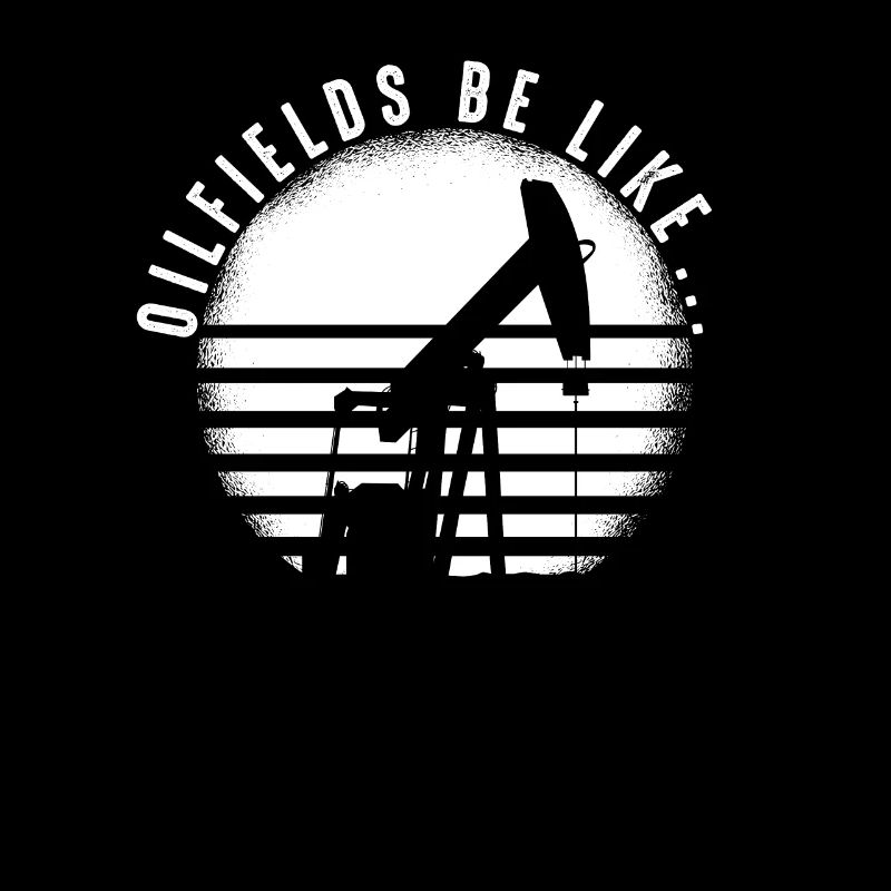 Ölfeld Bohrinsel